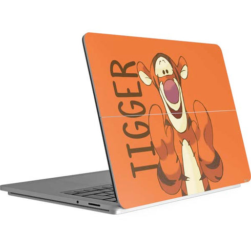 Disney Winnie the Pooh Tigget Portrait Surface Laptop Studio Skin